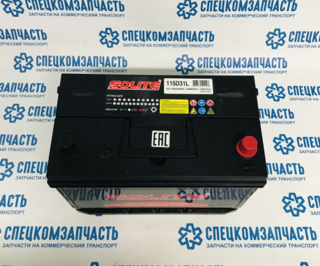 Аккумуляторная батарея 12V/95Ah/770A (обратная) на Hyundai HD - 115D31LBH