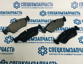 Колодки тормозные задние W901-903/ W909 (3,5т) на Мерседес Спринтер - 1589000BSX