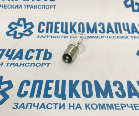 Лампочка фонаря заднего стоп-сигнала 24V/21W 2-х контактная на Hyundai HD - 1865421058