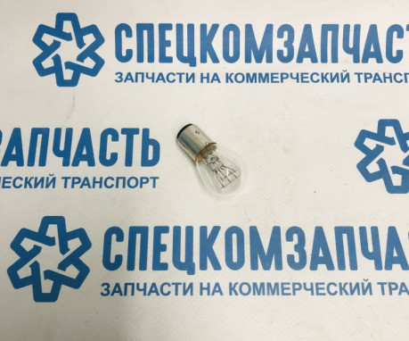 Лампочка фонаря заднего стоп-сигнала 24V/21W 2-х контактная на Hyundai HD - 1865421058