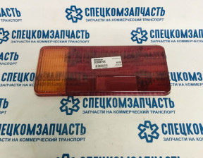 Стекло фонаря заднего левый бортовой прямоугольный на Пежо Боксер - 3050870E