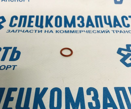 Кольцо форсунки топливной уплотнительное D4GA (резин) (трубка подачи) на Hyundai HD - 3383752000