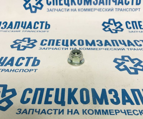 Гайка болта  крепления амортизатора переденего к кулаку на Пежо Боксер - 503621