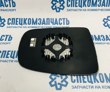 Стекло зеркала правое верхнее (с подогр эл.) (одинарное) на Киа Бонго - 50441209