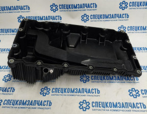 Поддон картера ( 2 масляных канала ) в сборе с прокл ISF2.8 Евро-5 на Газель Некст - 5369836