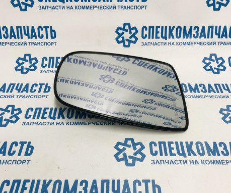 Стекло зеркала левое верхнее (с подогр эл.) (одинарное) на Киа Бонго - 876114E800