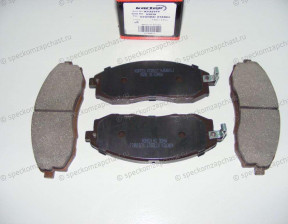 Колодки передние дисковые (однопоршневой суппорт) на Хендай Портер 2 - 581014FA00