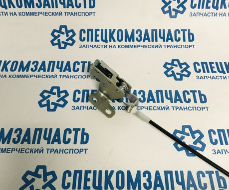 Замок двери задка левой верхний (крюк с тросом) L1H1 на Пежо Боксер - FT95381