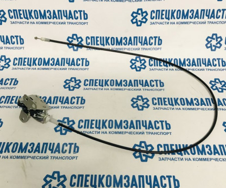 Замок двери задка левой верхний (крюк с тросом) L1H1 на Пежо Боксер - FT95381
